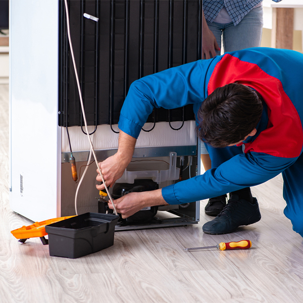 how much do you charge for refrigerator repair services in Lind WA